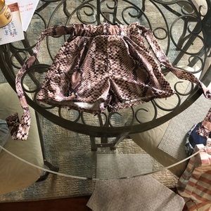 snake shorts